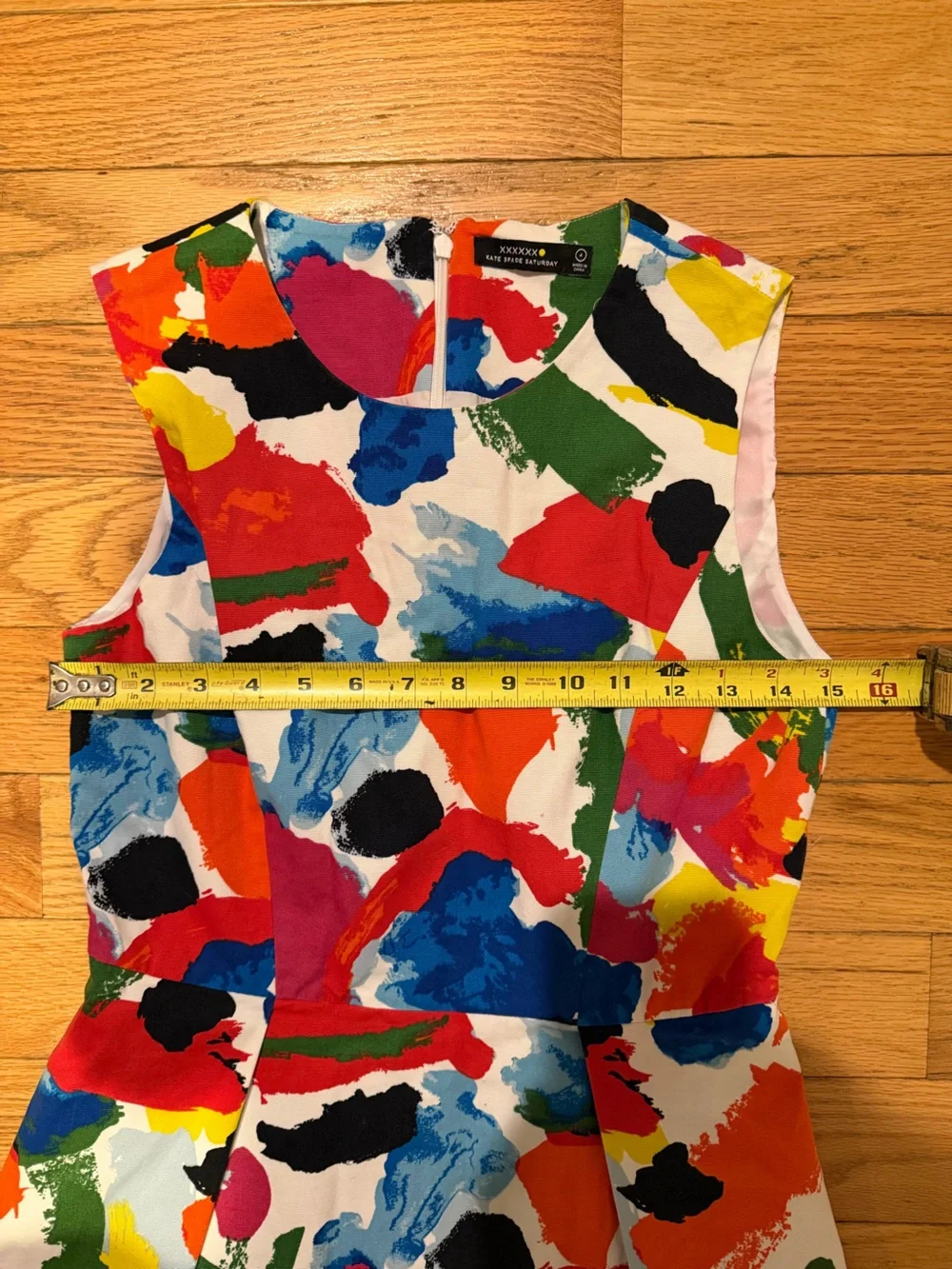 Kate Spade Paint Brush Midi Dress